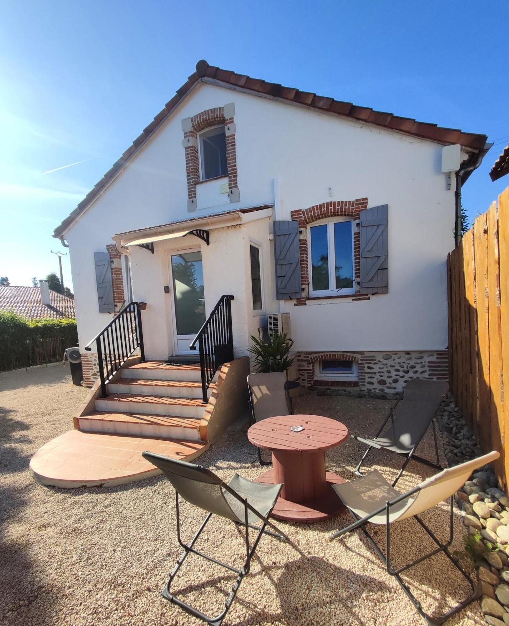 Villa Garona Avec Billard Proche Pyrenees Cazeres Buitenkant foto
