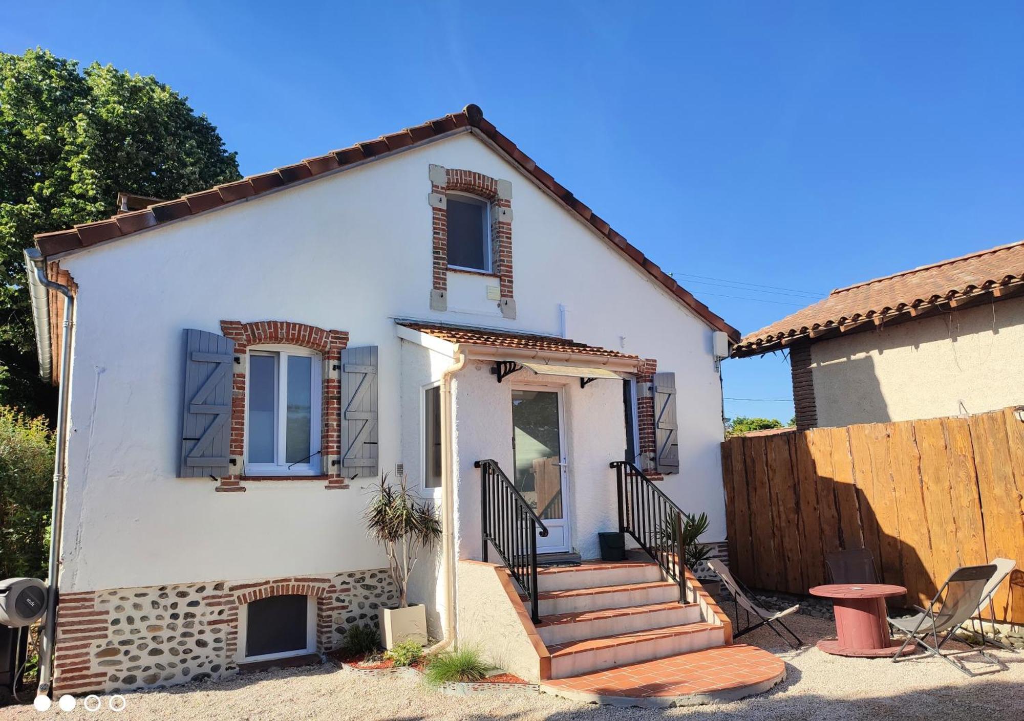 Villa Garona Avec Billard Proche Pyrenees Cazeres Buitenkant foto