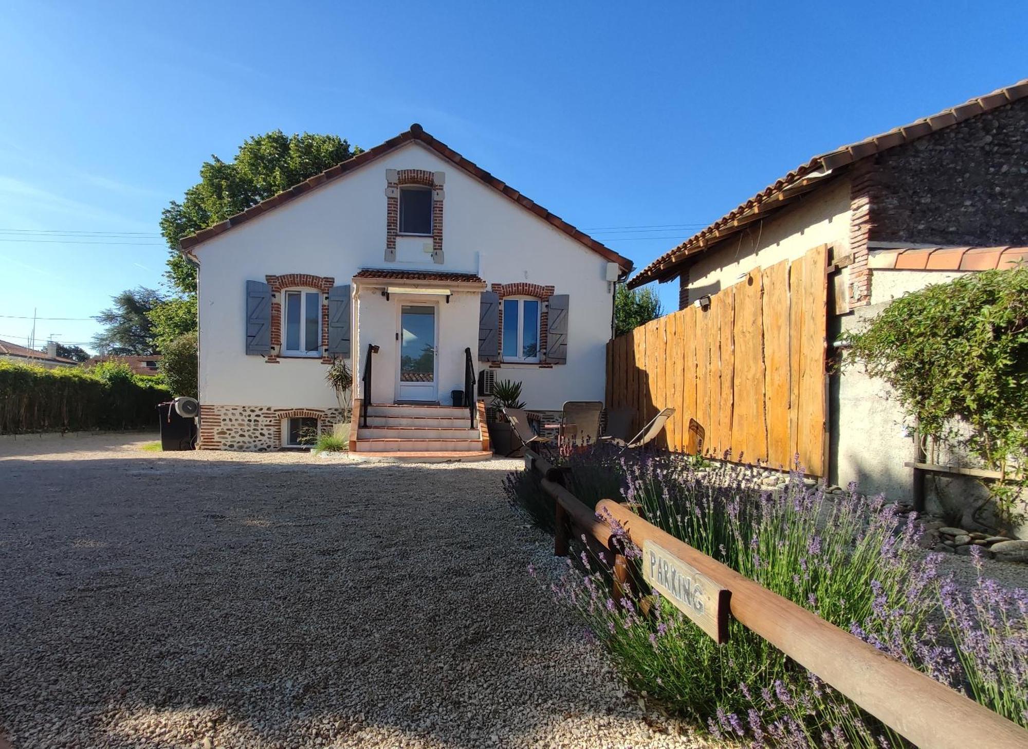 Villa Garona Avec Billard Proche Pyrenees Cazeres Buitenkant foto